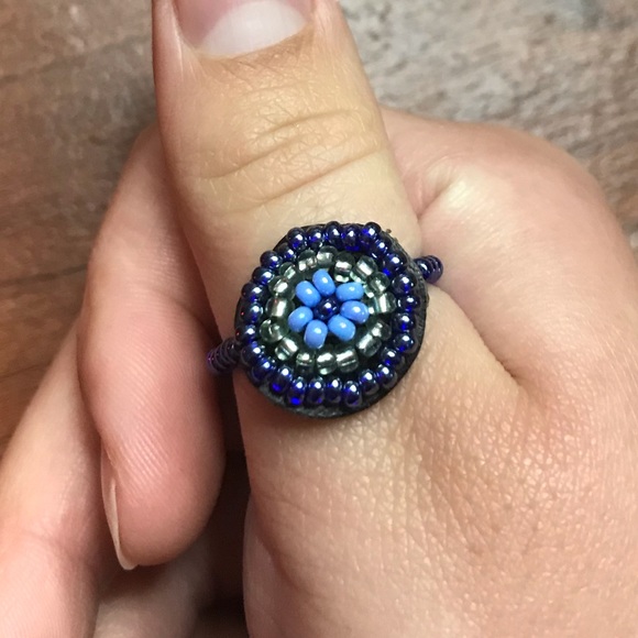 Beaded Ring - Picture 1 of 1